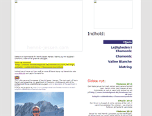 Tablet Screenshot of henrik-jessen.com